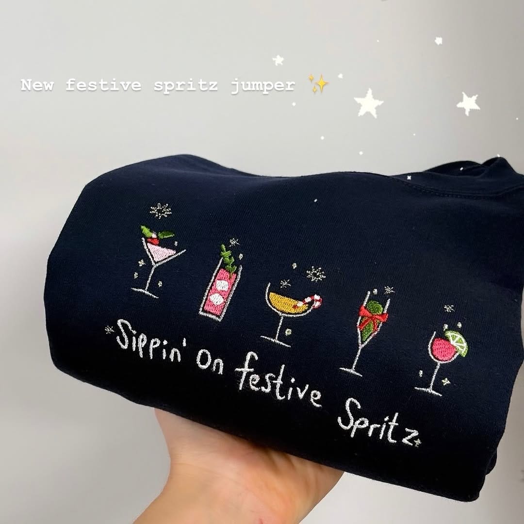 Post 5 by Love Jo Designs ♡ Embroidered Clothing & Accessories  ✨ on Instagram (carousel)