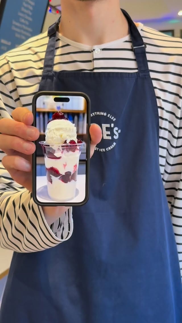 Post 3 by Joes Ice Cream on Instagram (video)