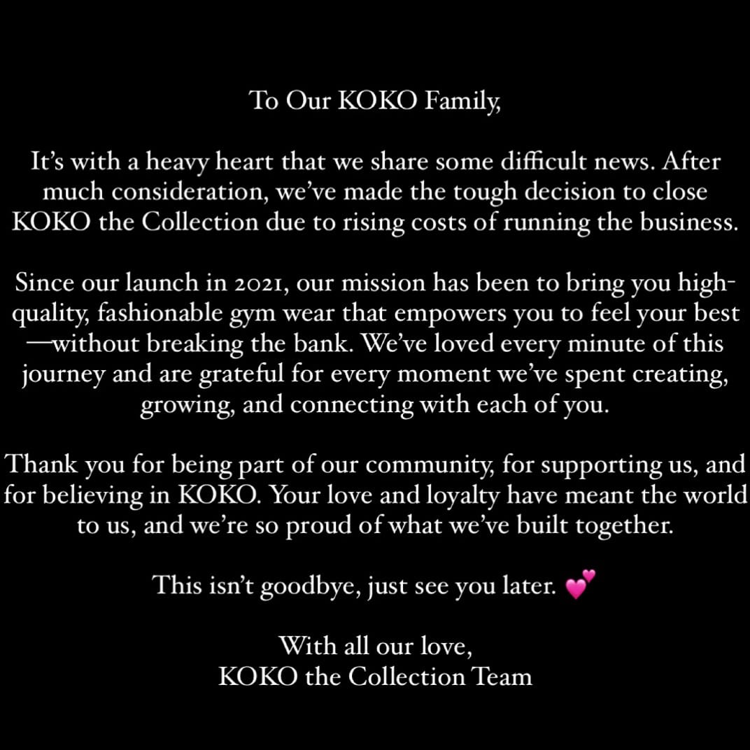 Post 1 by KOKO THE COLLECTION on Instagram (image)
