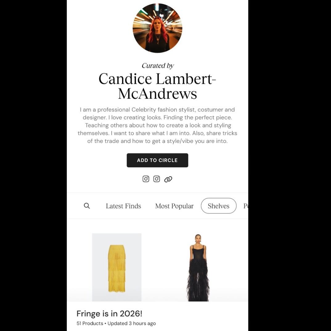 Post 2 by Candice Lambert McAndrews on Instagram (image)