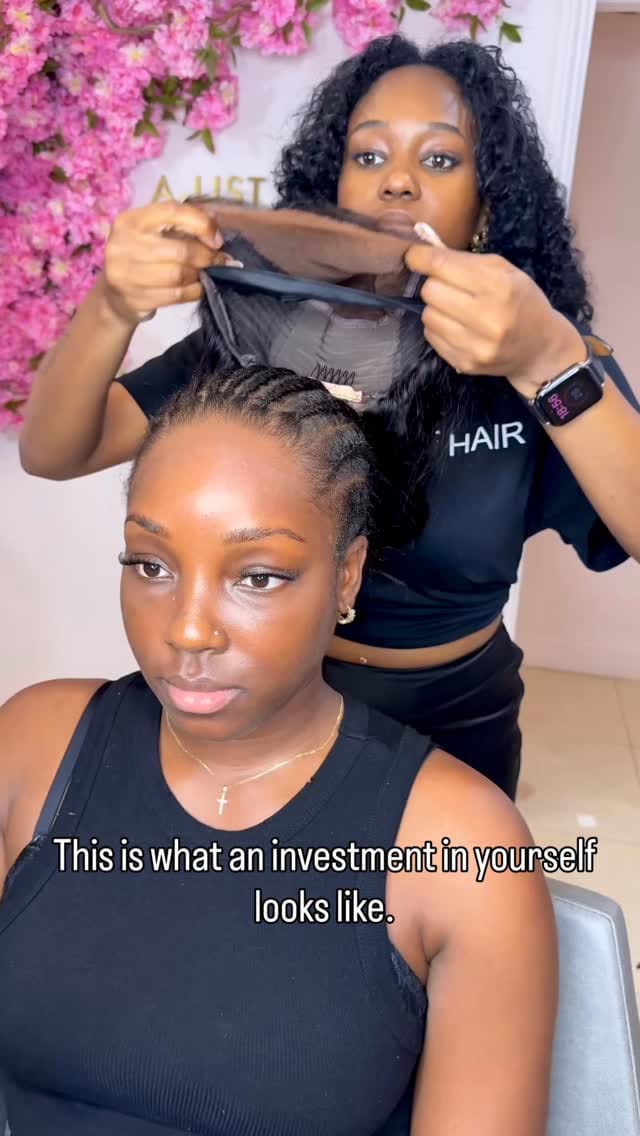 Post 7 by A-List Lace Hair Wigs on Instagram (video)