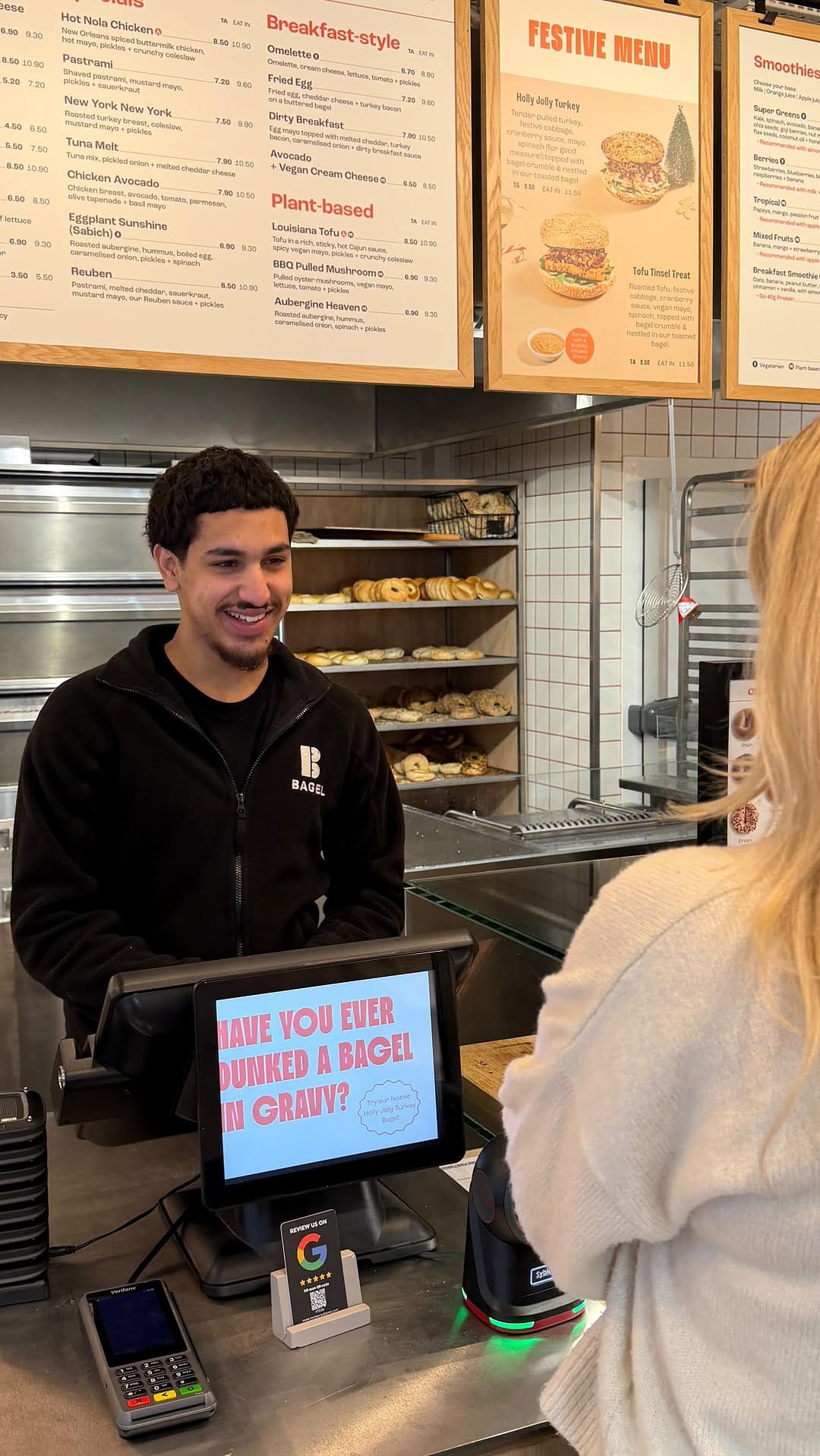 Post 7 by B Bagel on Instagram (video)