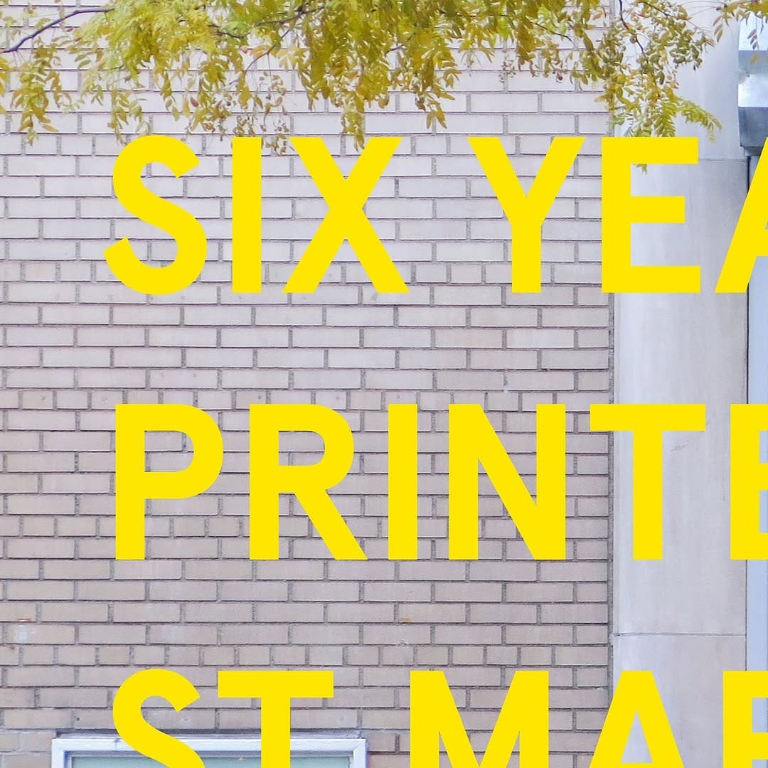 Post 1 by Printed Matter / St Marks on Instagram (image)