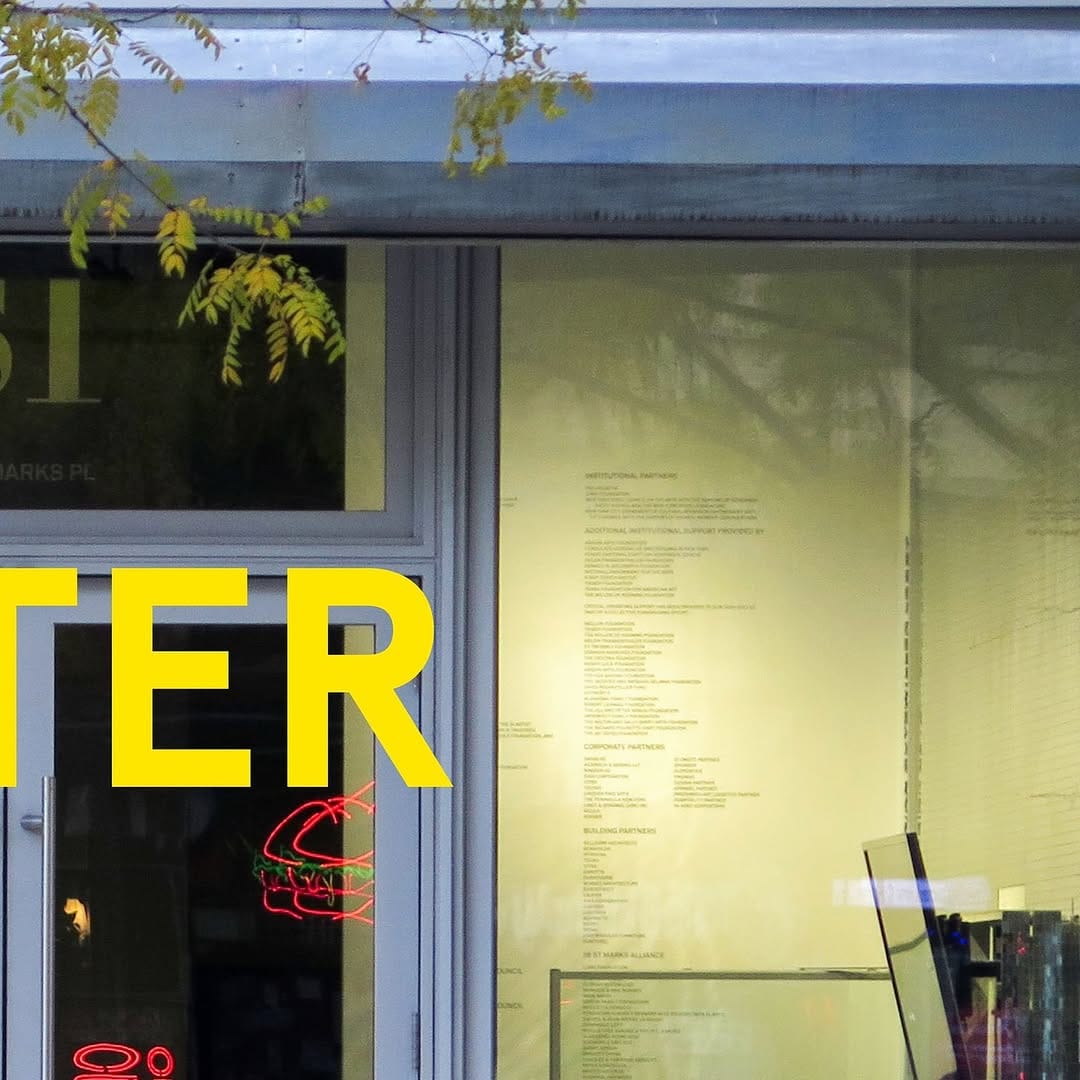 Post 3 by Printed Matter / St Marks on Instagram (image)