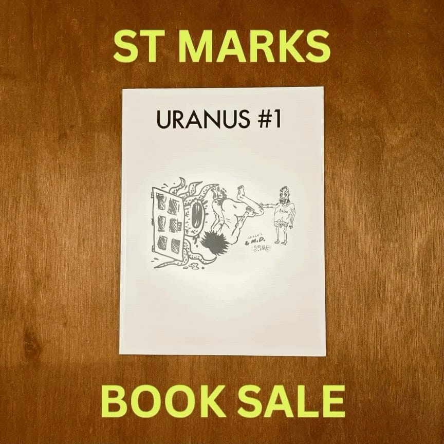 Post 9 by Printed Matter / St Marks on Instagram (video)