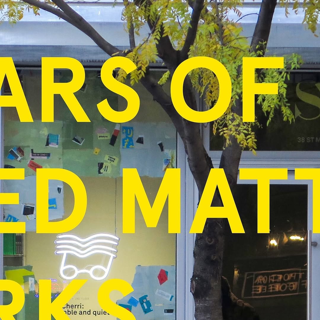 Post 2 by Printed Matter / St Marks on Instagram (image)
