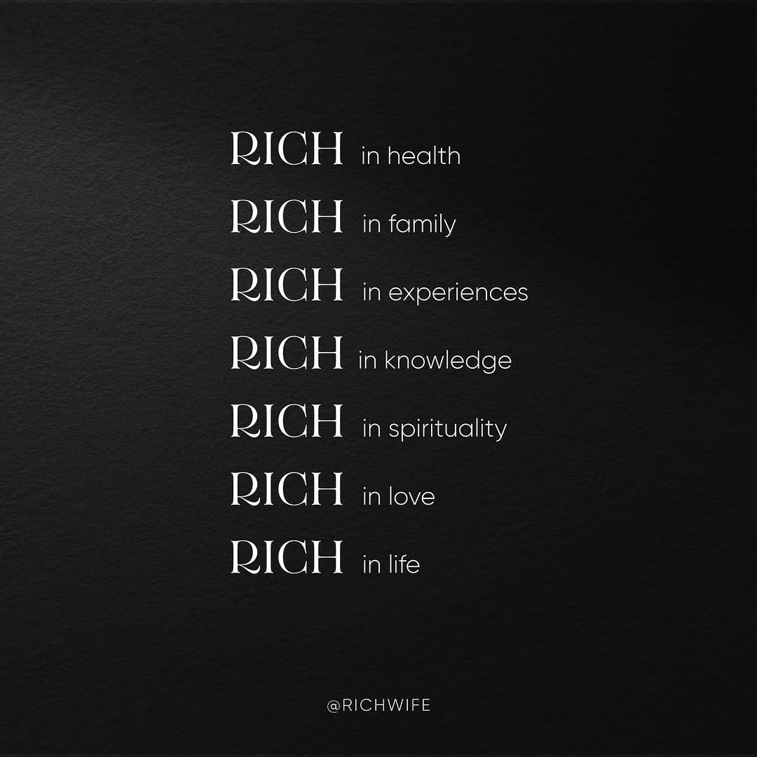 Post 9 by RICHWIFE ™ on Instagram (image)