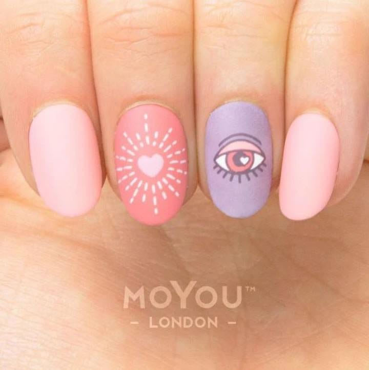 Post 3 by Nail art stamping & polish on Instagram (image)