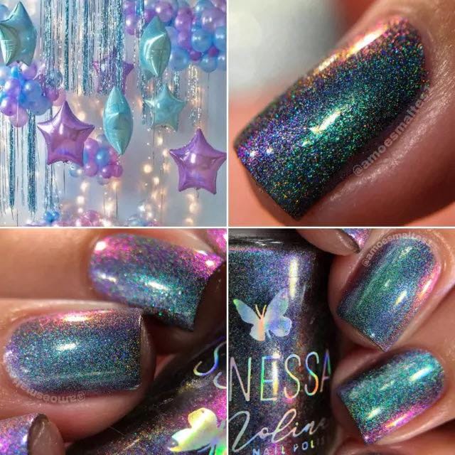 Post 1 by Nail art stamping & polish on Instagram (carousel)