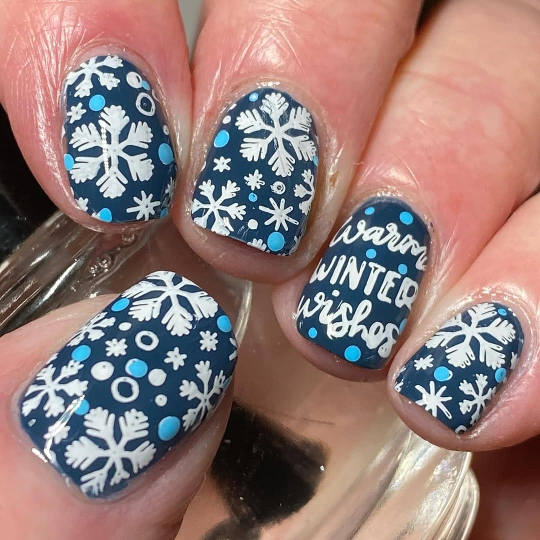Post 2 by Nail art stamping & polish on Instagram (image)