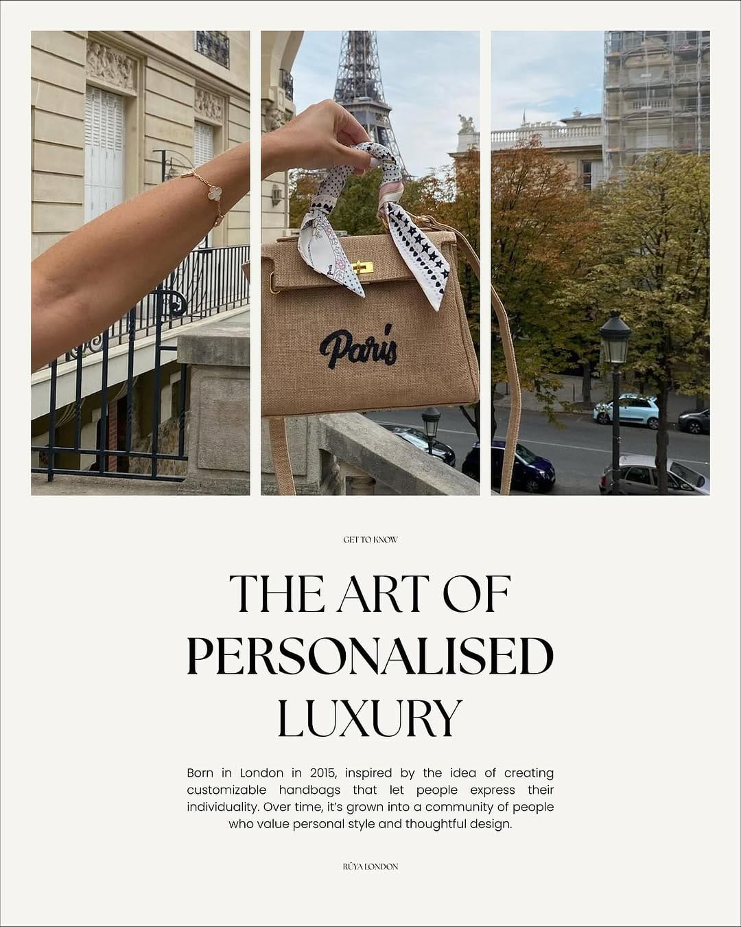 Post 10 by Luxury Personalised Bags on Instagram (carousel)