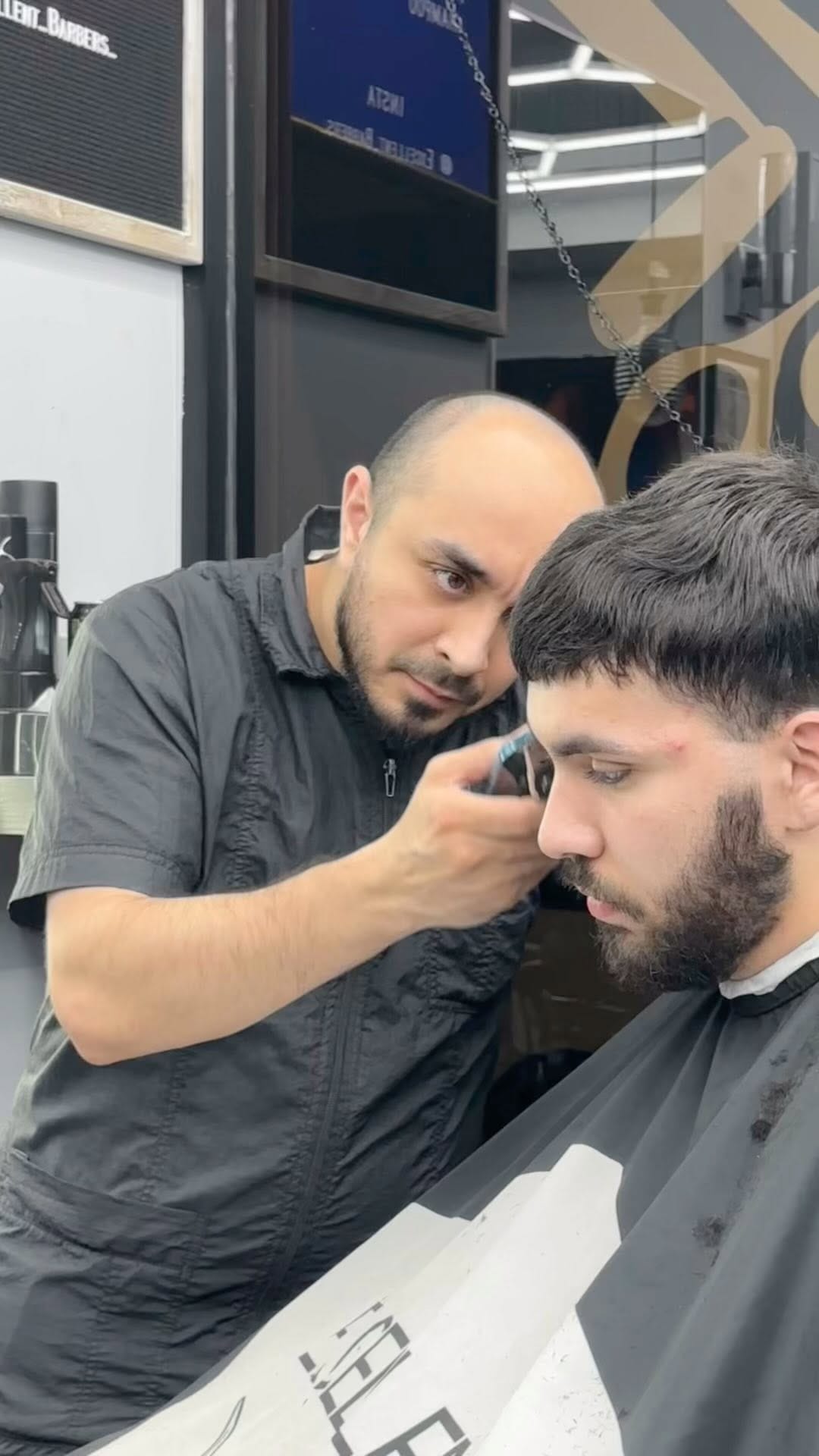 Post 9 by Excellent barbers on Instagram (video)
