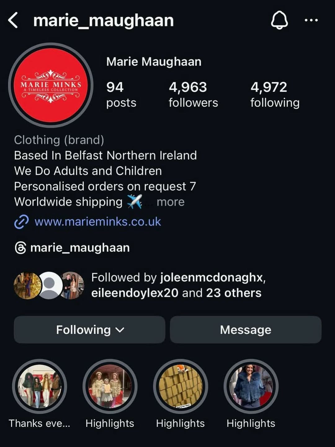 Post 7 by Marie Minks on Instagram (image)