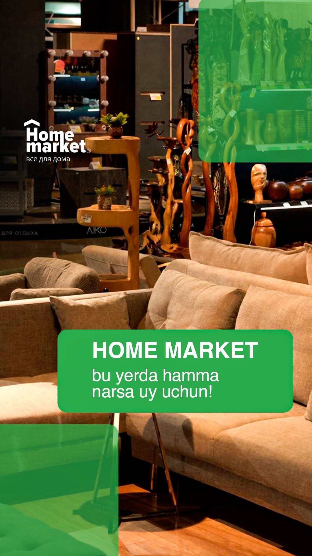 Post 6 by Home market on Instagram (video)