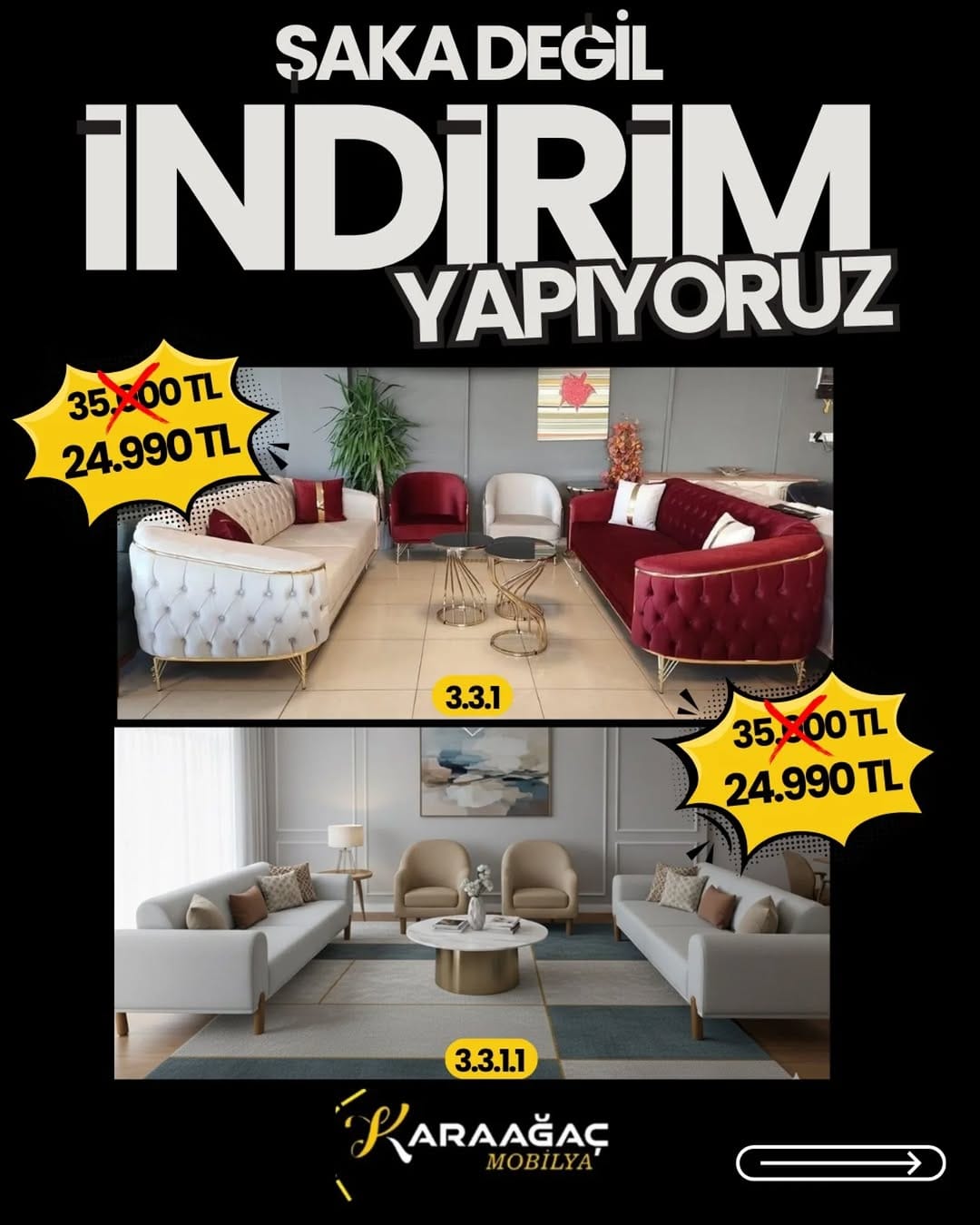 Post 5 by KARAAĞAÇ MOBİLYA ANTALYA on Instagram (carousel)