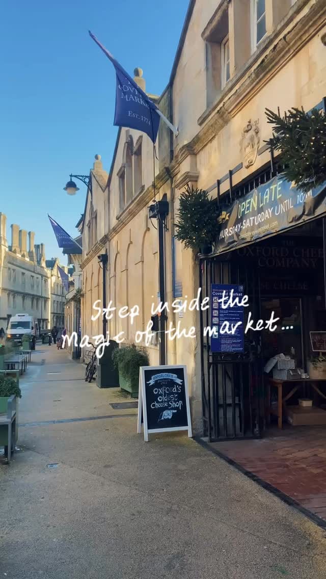Post 6 by The Covered Market Oxford on Instagram (video)