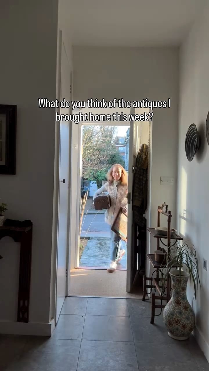 Post 1 by Tamara Broido | Antique Art & Decor on Instagram (video)