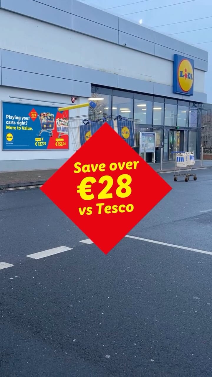 Post 4 by Lidl Ireland on Instagram (video)