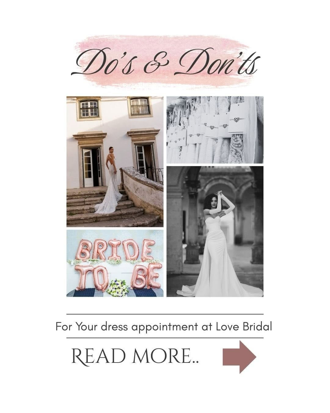 Post 1 by Love Bridal on Instagram (carousel)