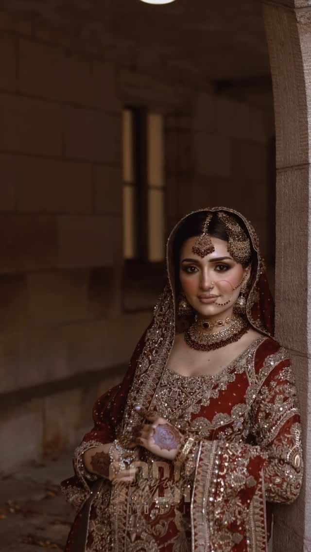 Post 9 by Brides By Noors  closed Monday & Friday on Instagram (video)