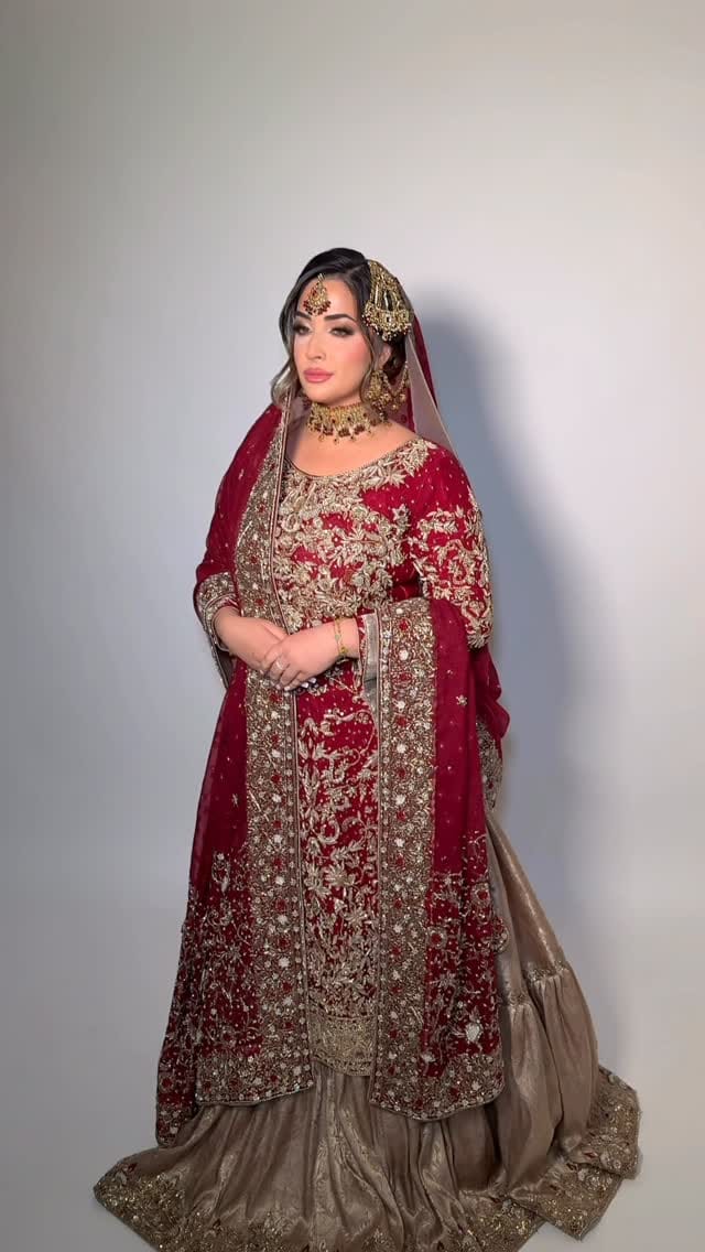 Post 3 by Brides By Noors  closed Monday & Friday on Instagram (video)