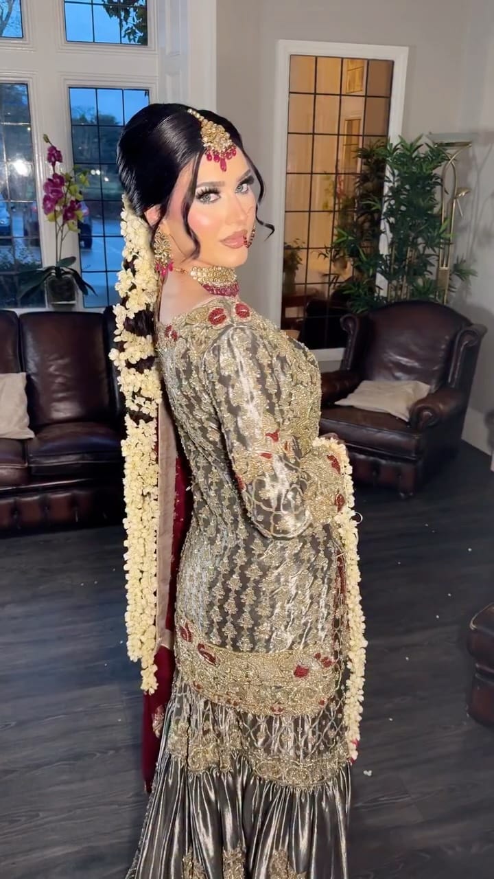 Post 5 by Brides By Noors  closed Monday & Friday on Instagram (video)