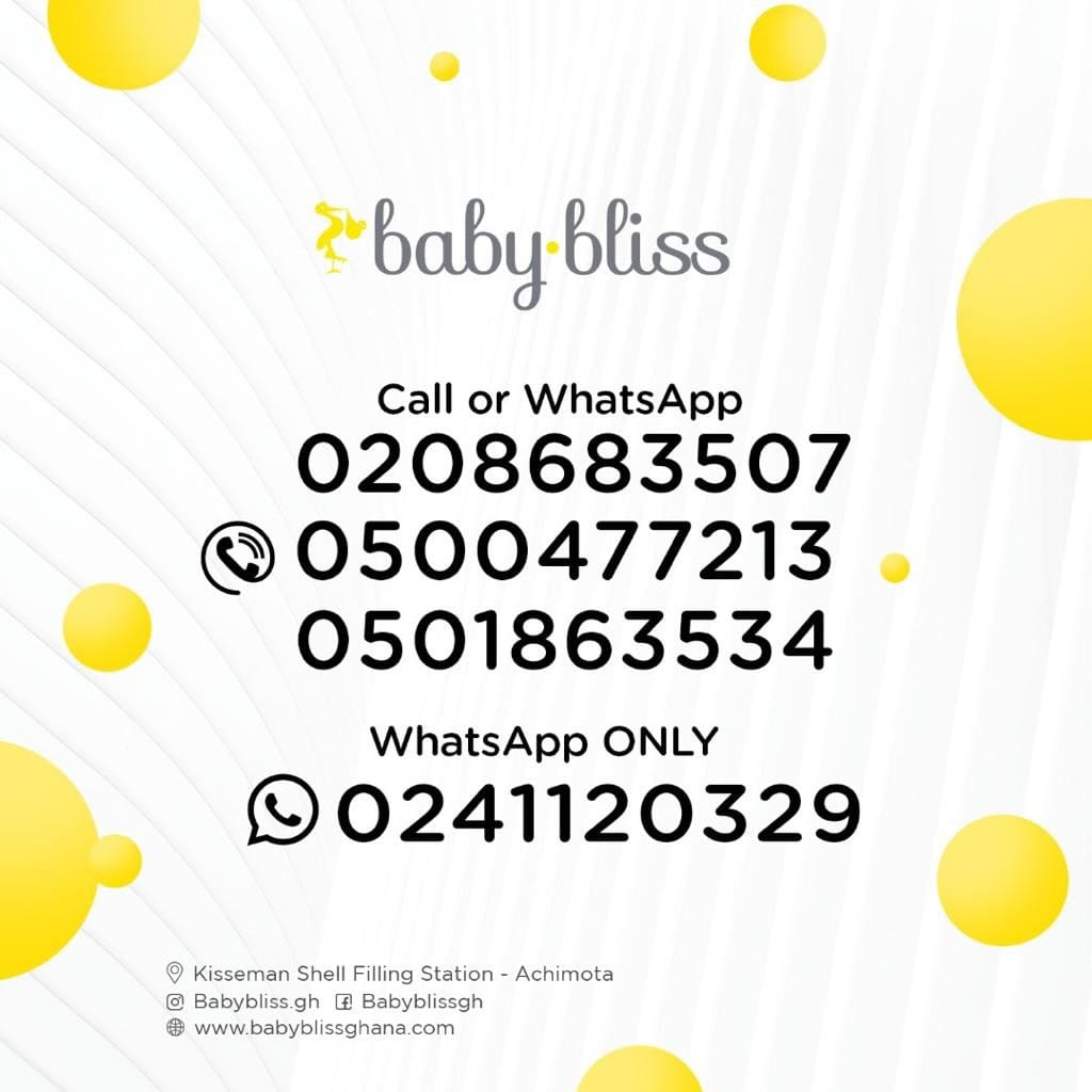 Post 8 by BabyBliss | Your One Stop Baby Shop in Ghana🇬🇭 on Instagram (image)