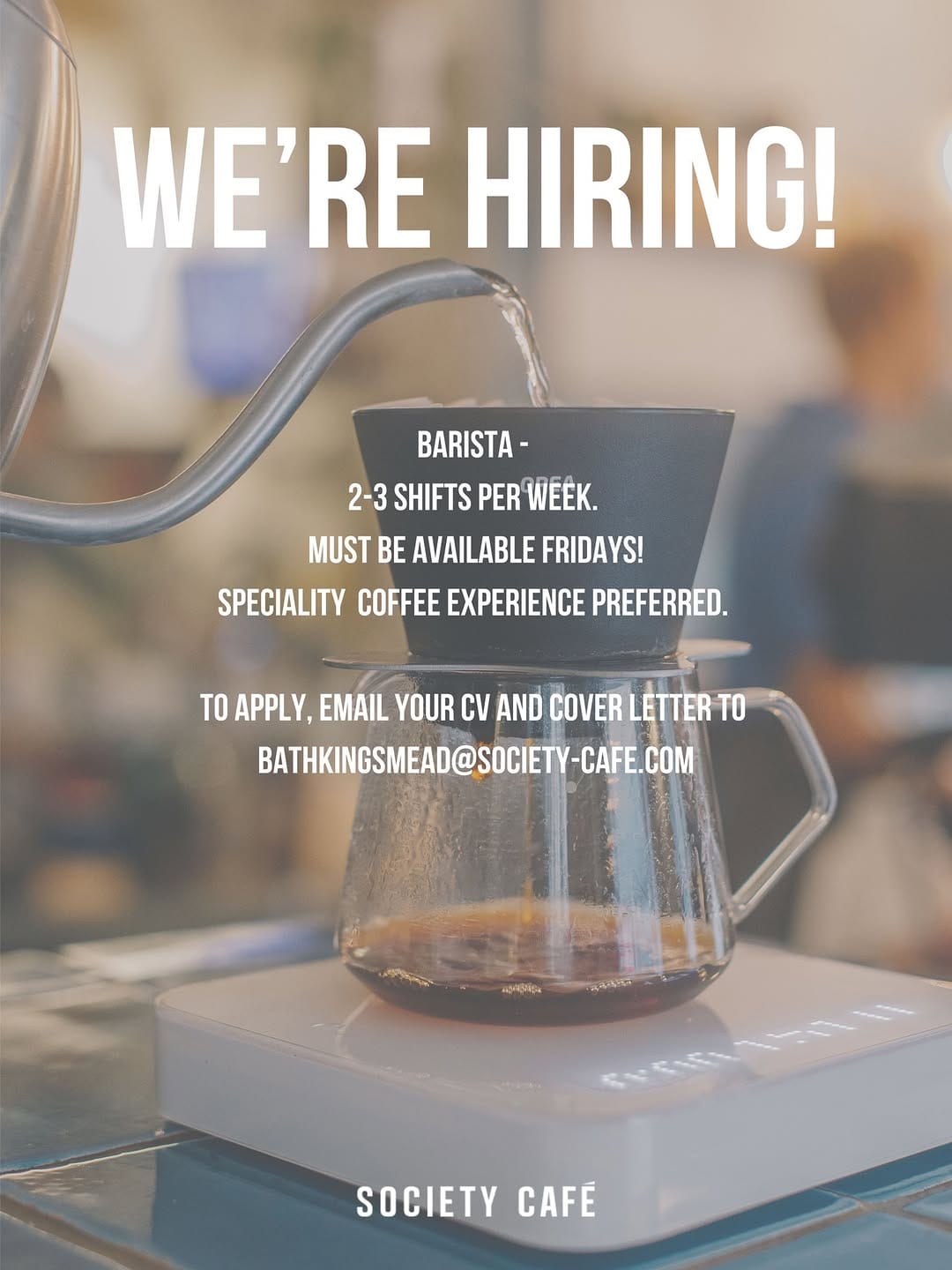 Post 5 by Society Café on Instagram (image)