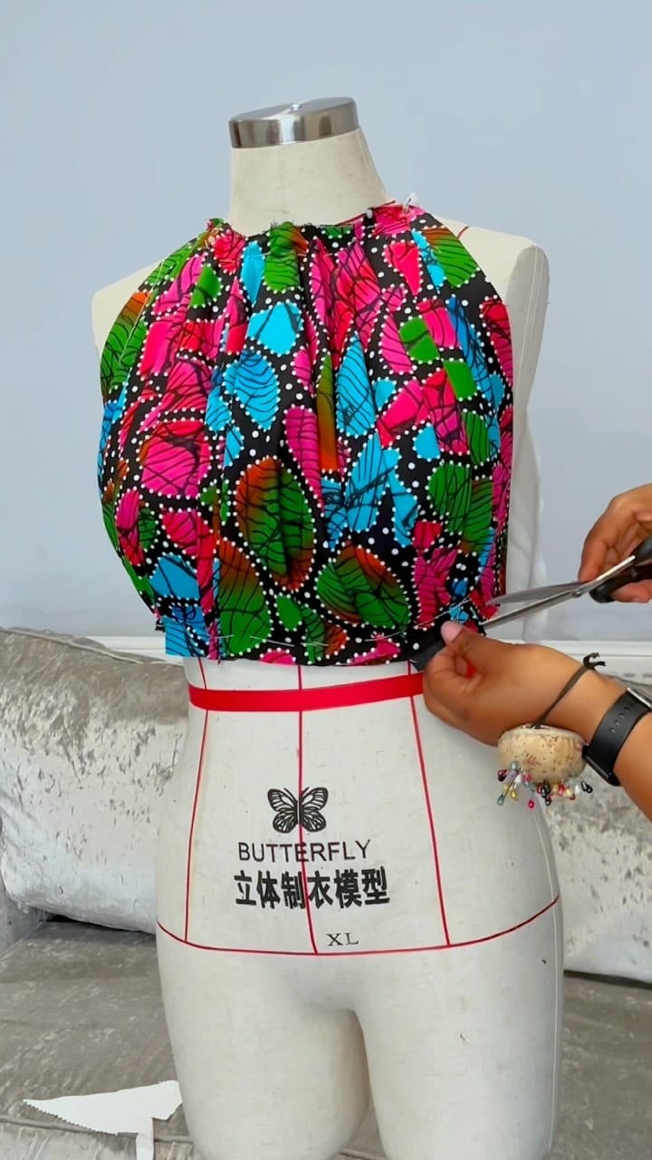 Post 9 by Fashion designer and tutor on Instagram (video)
