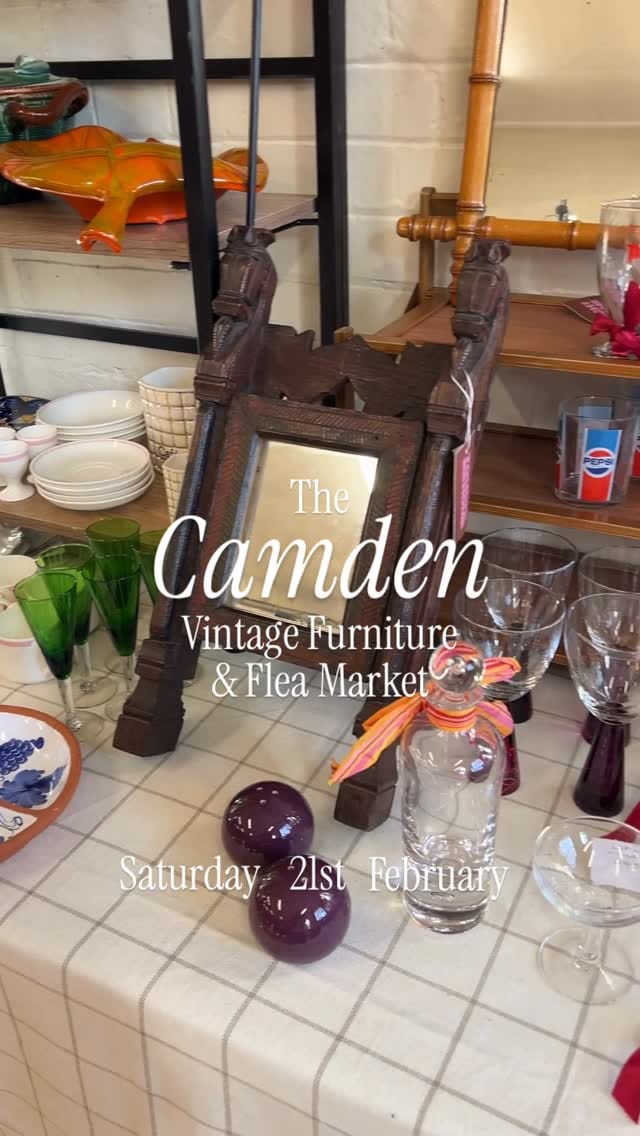 Post 2 by Vintage Furniture Flea on Instagram (video)