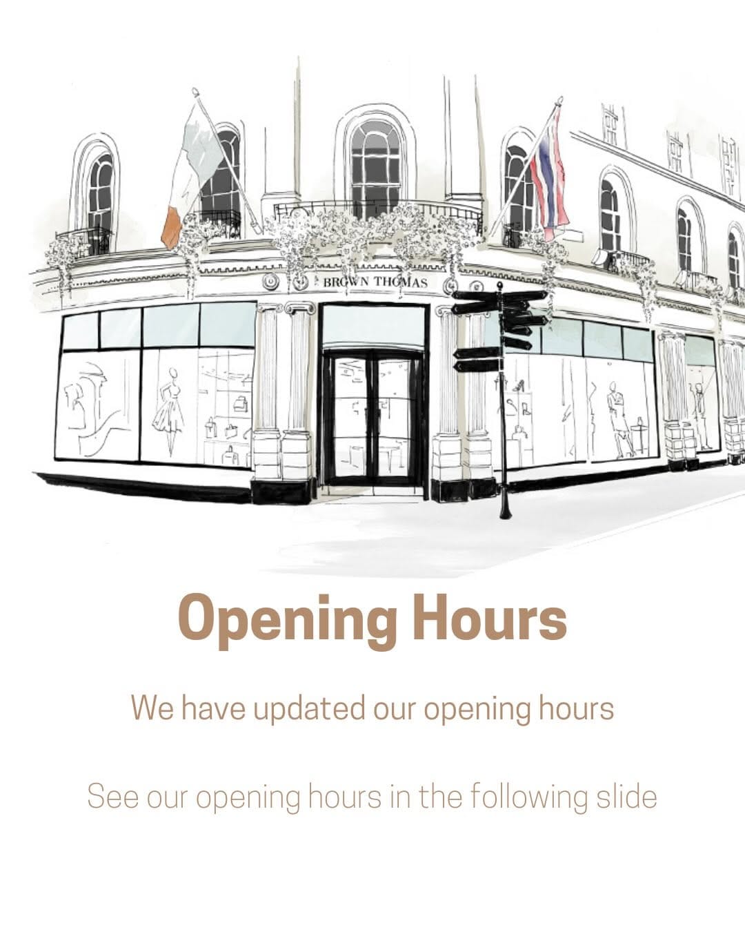 Post 1 by Brown Thomas Galway on Instagram (carousel)