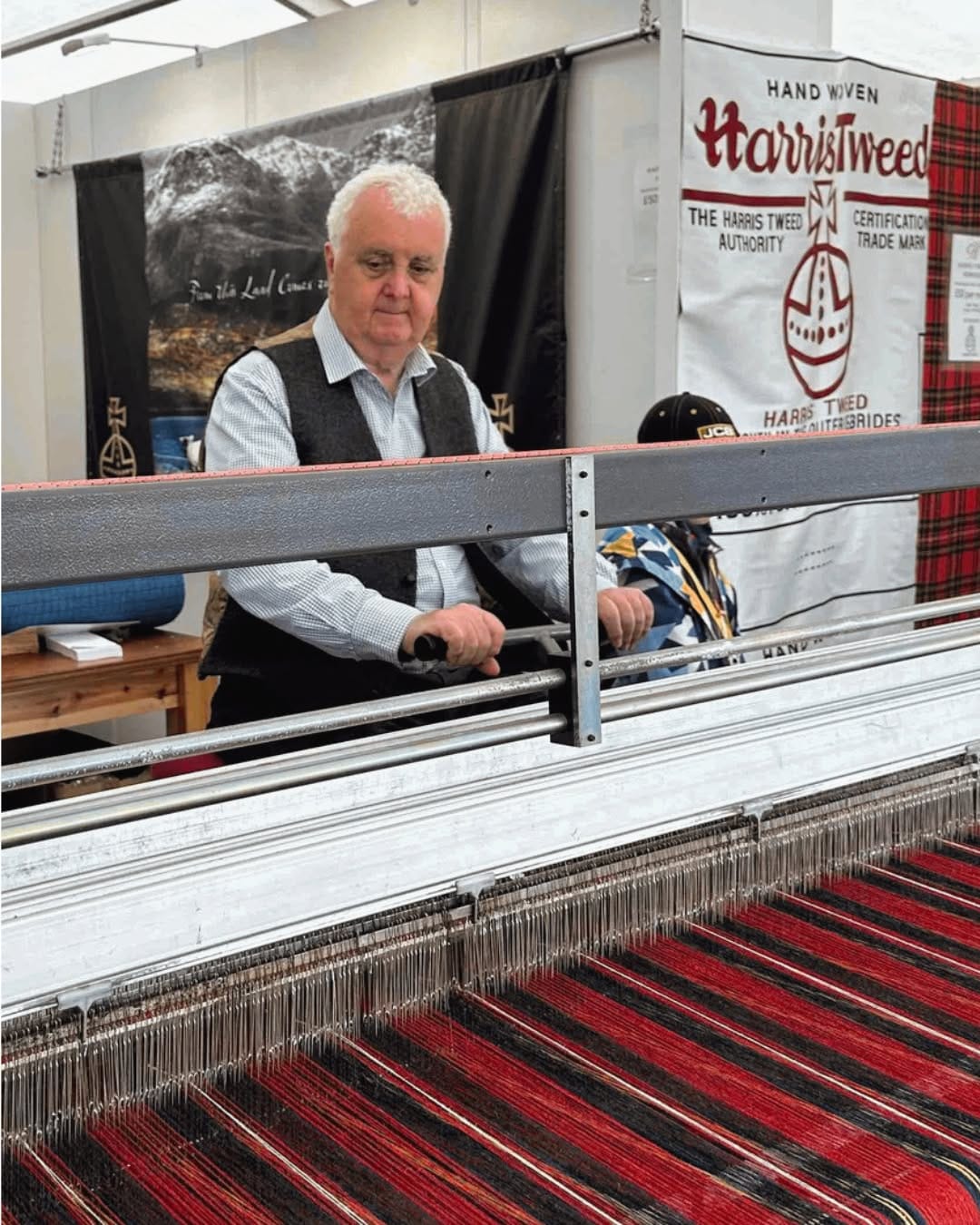Post 7 by Harris Tweed Hebrides on Instagram (image)