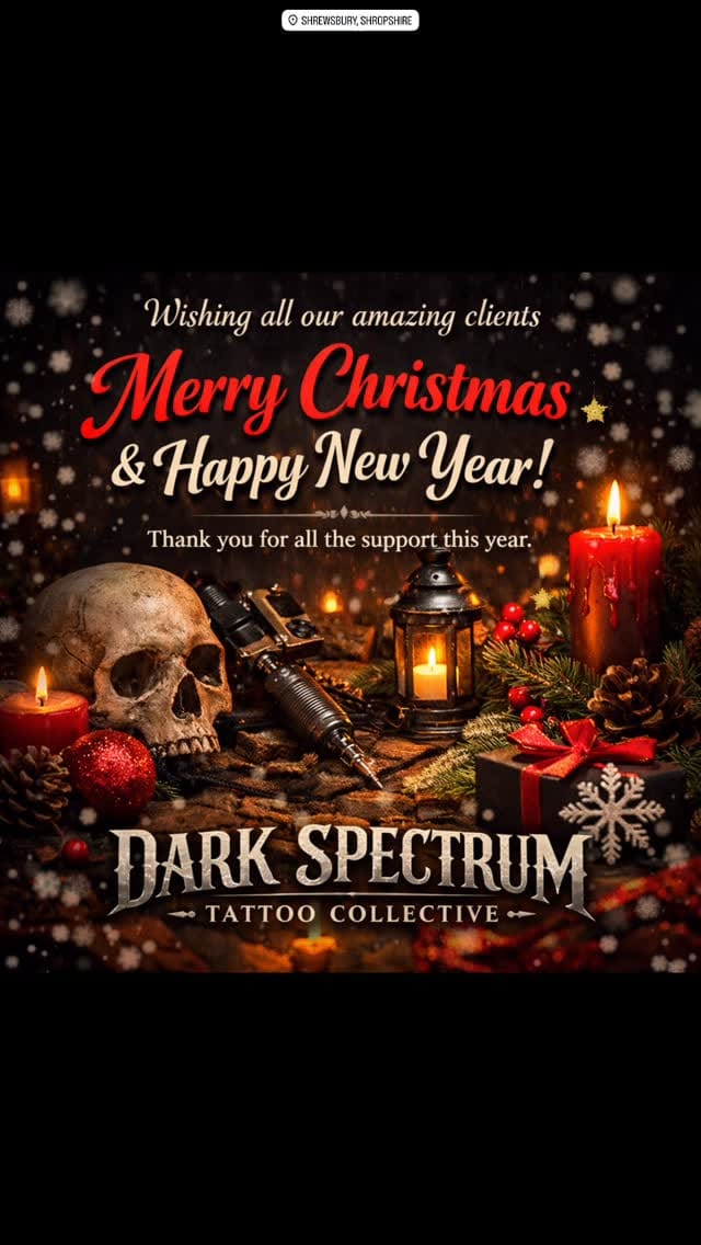 Post 4 by DarkSpectrum Tattoo Collective on Instagram (video)
