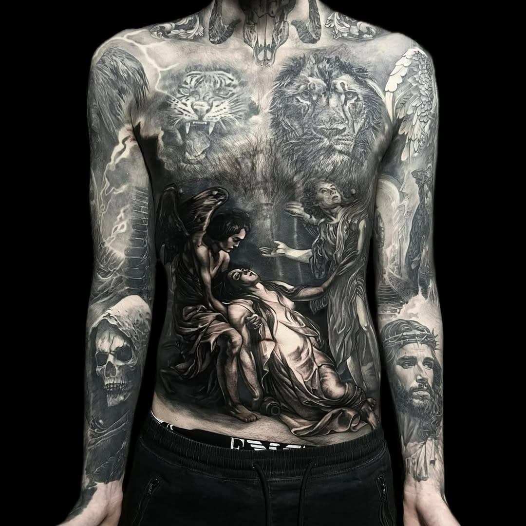 Post 1 by Last Supper Tattoo | Manchester on Instagram (image)