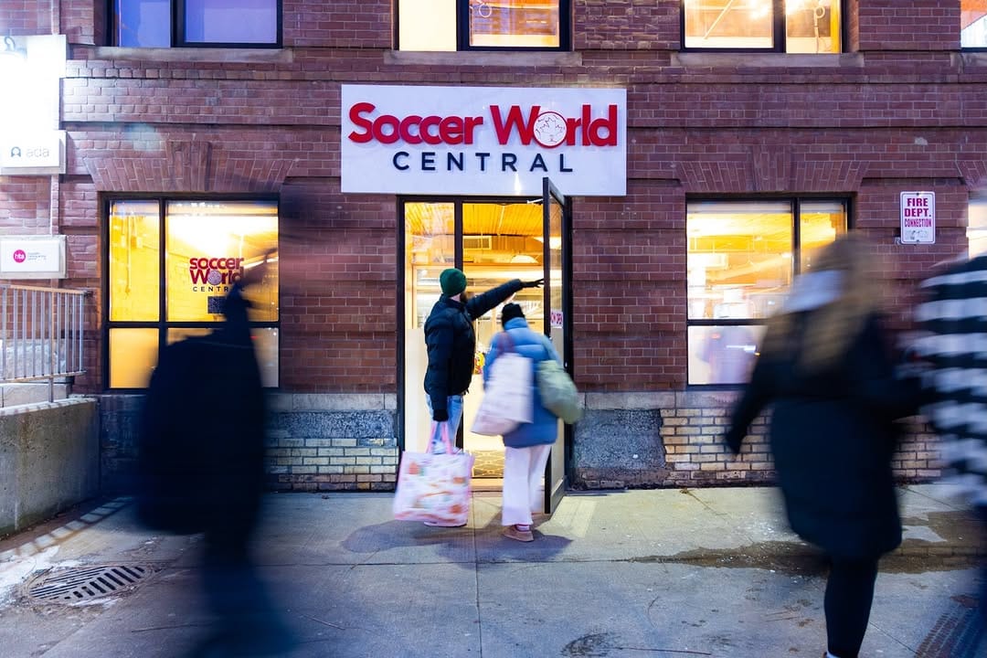Post 8 by Soccer World Central on Instagram (carousel)