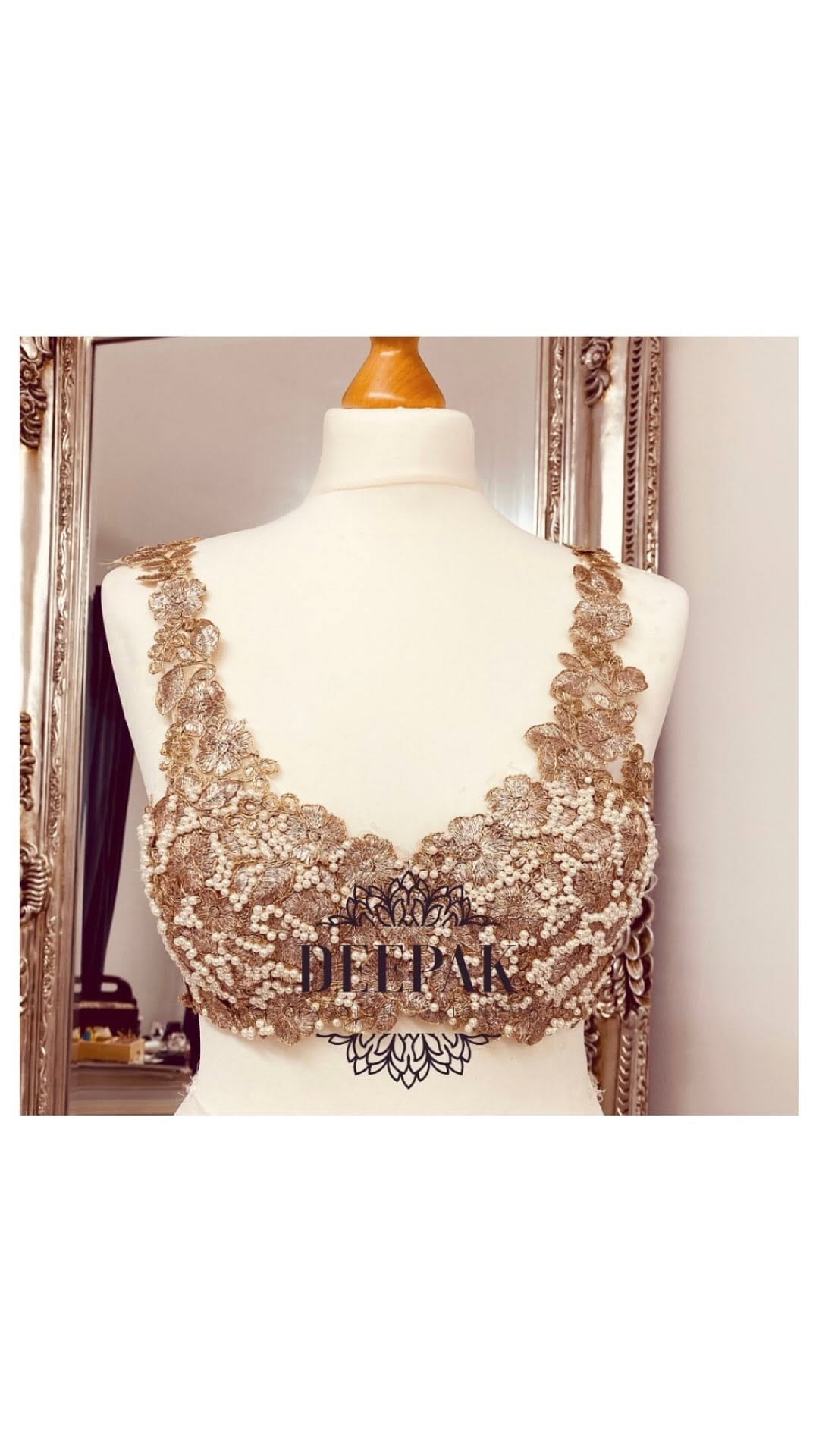 Post 9 by Deepak Bespoke Asian Bridal Couture on Instagram (video)