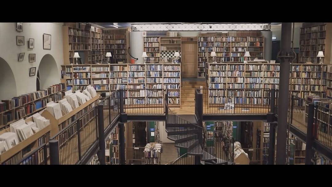 Post 4 by Leakey's Bookshop on Instagram (video)