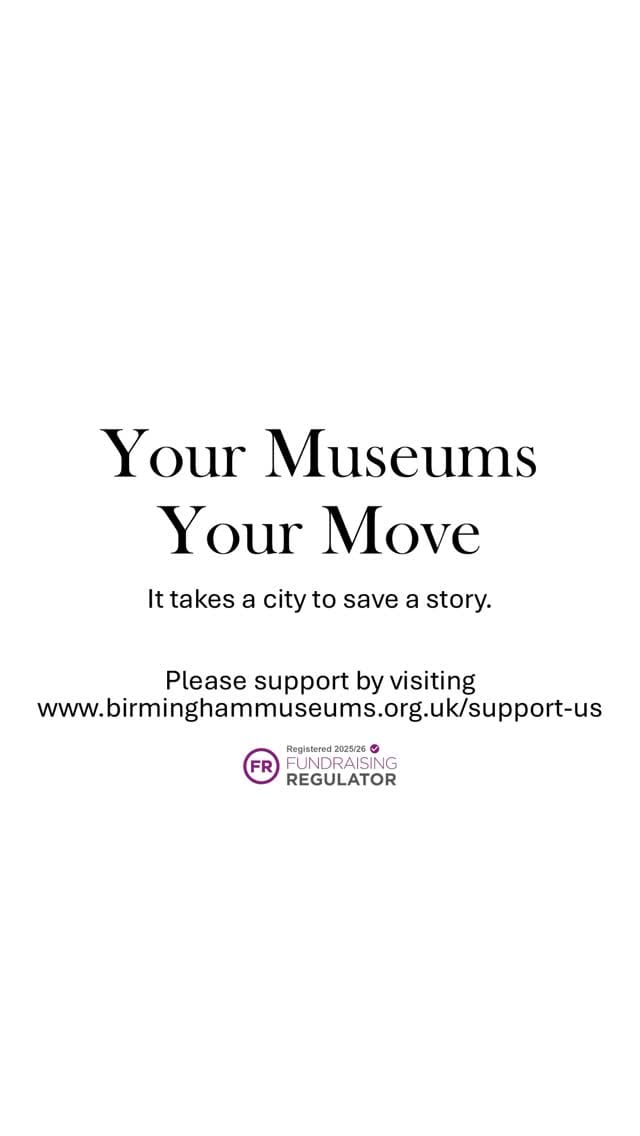 Post 8 by Birmingham Museums on Instagram (video)