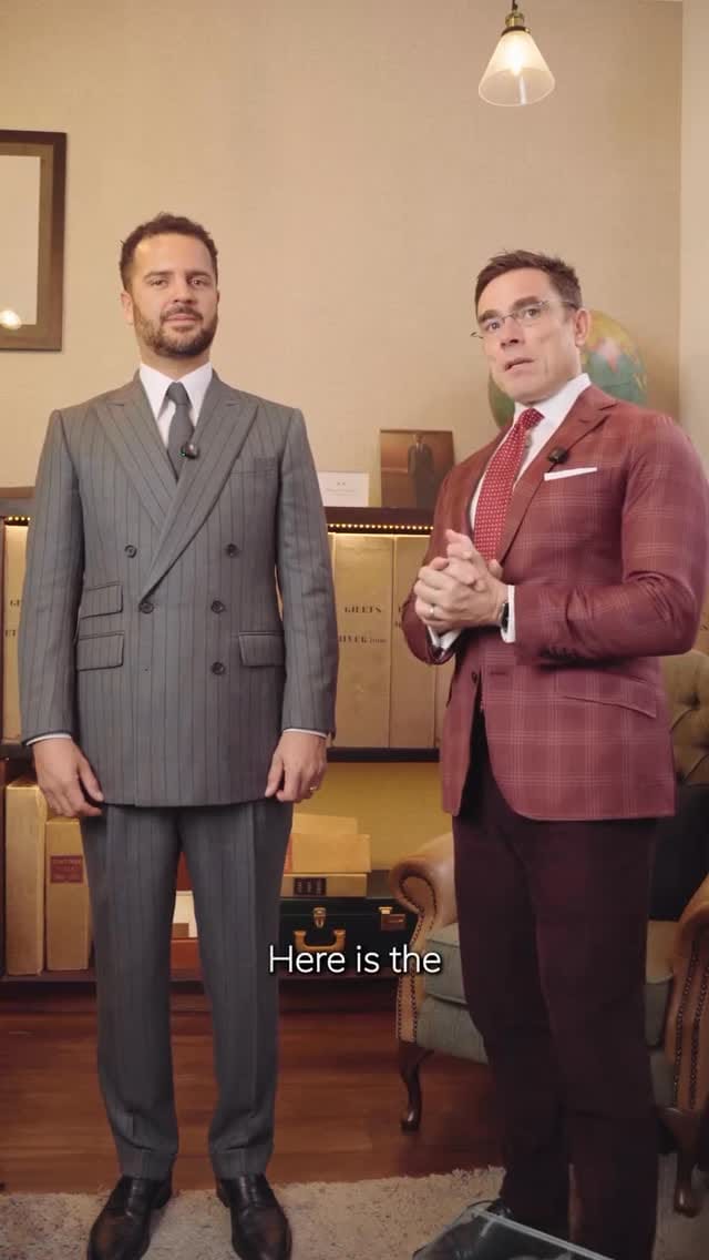 Post 3 by Fielding & Nicholson Tailors on Instagram (video)