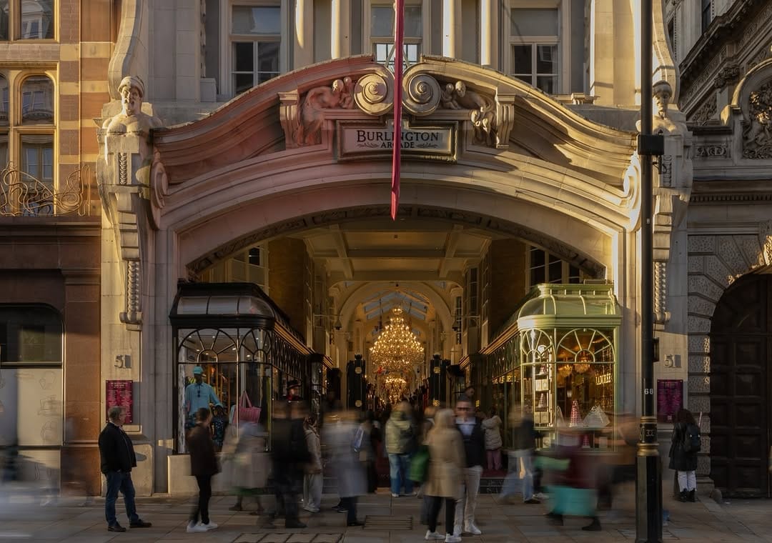 Post 10 by Burlington Arcade on Instagram (image)