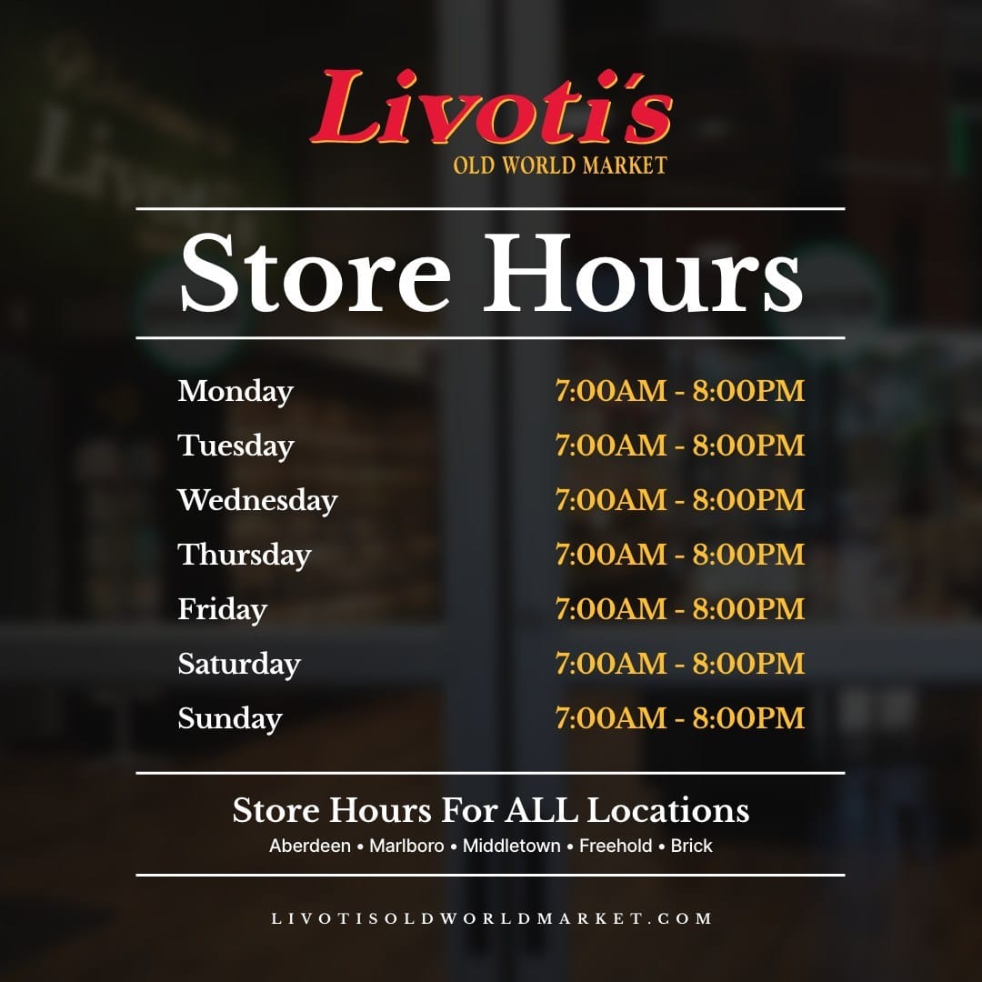 Post 10 by Livoti’s Old World Market on Instagram (image)