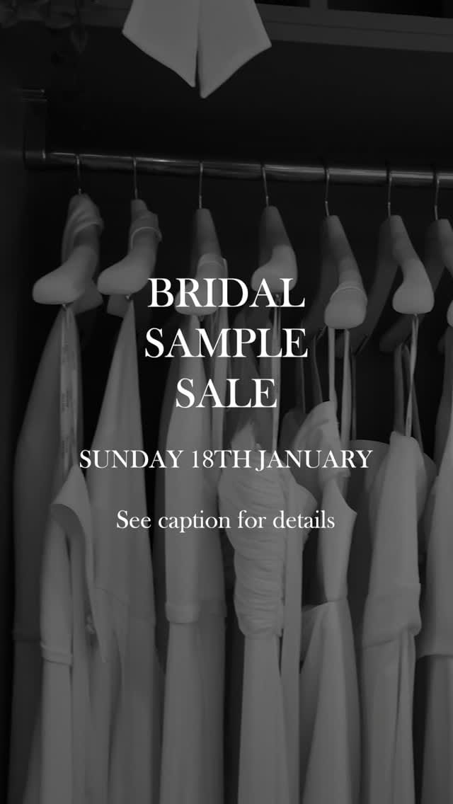 Post 8 by Miss Bush - bridal boutique on Instagram (video)