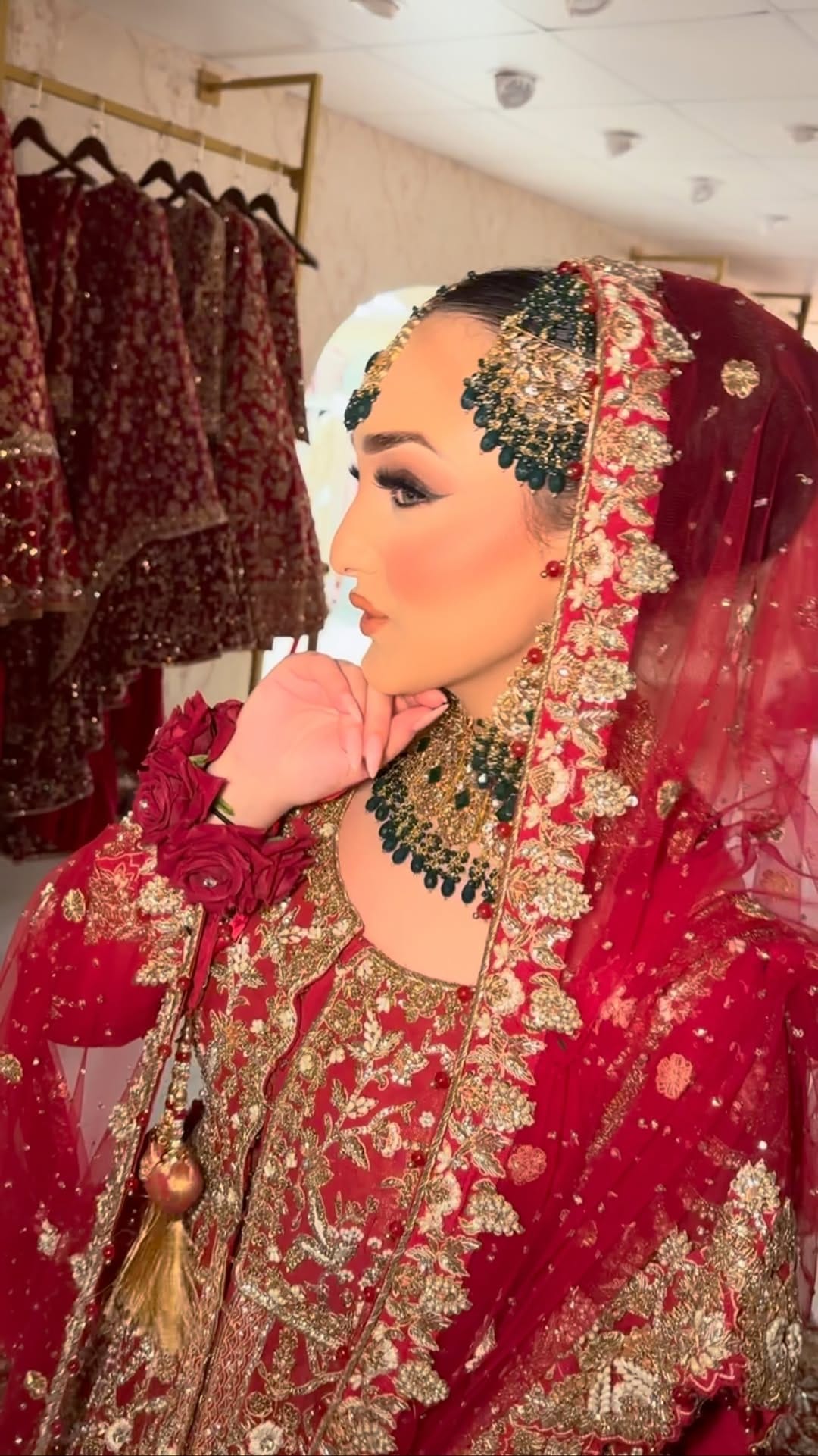 Post 2 by MARYAM FAISAL BRIDAL STUDIO on Instagram (video)
