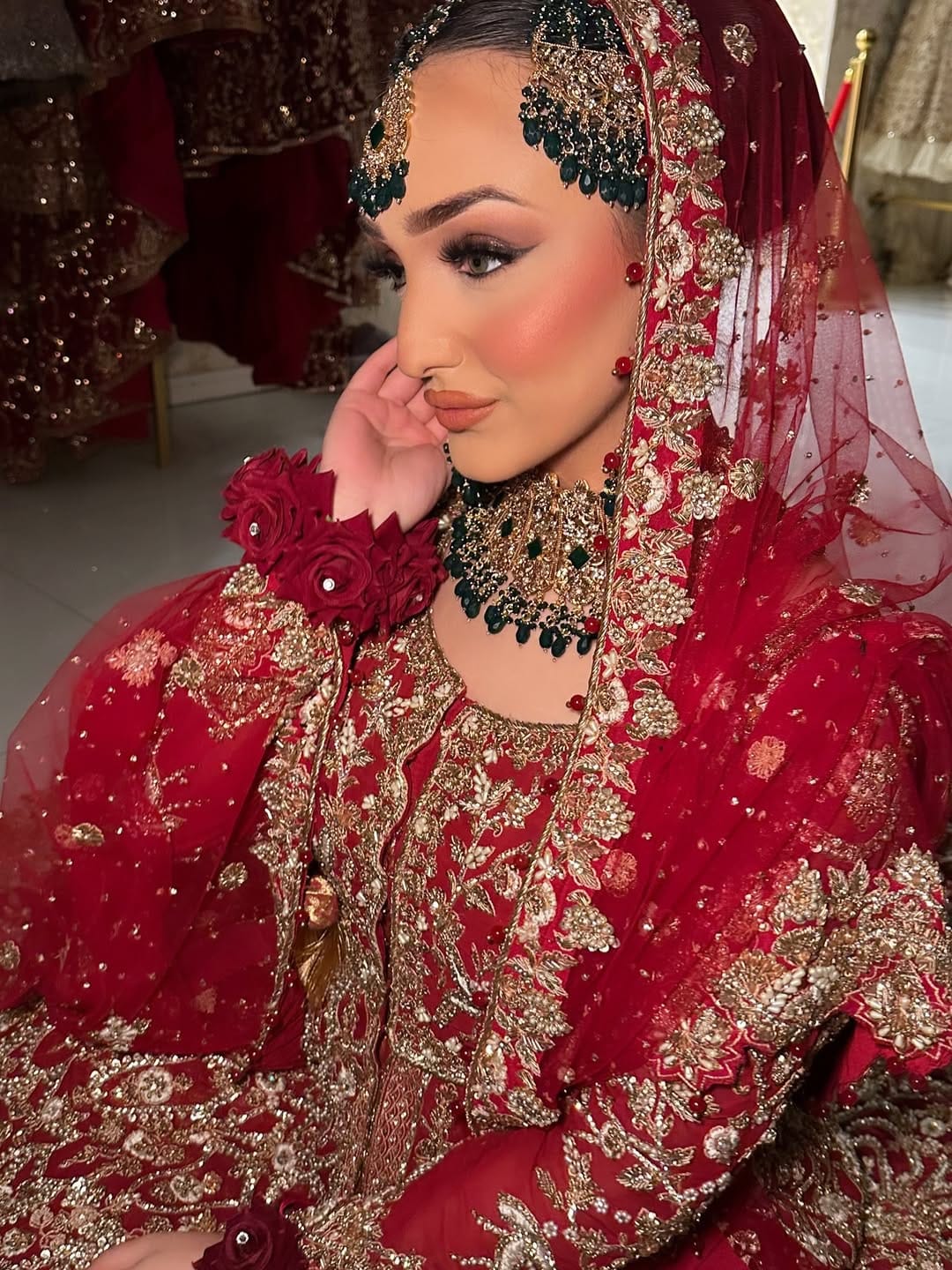 Post 4 by MARYAM FAISAL BRIDAL STUDIO on Instagram (image)
