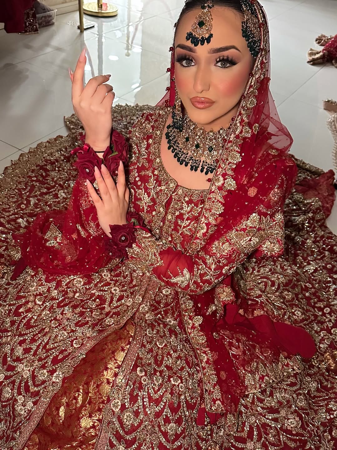 Post 3 by MARYAM FAISAL BRIDAL STUDIO on Instagram (image)
