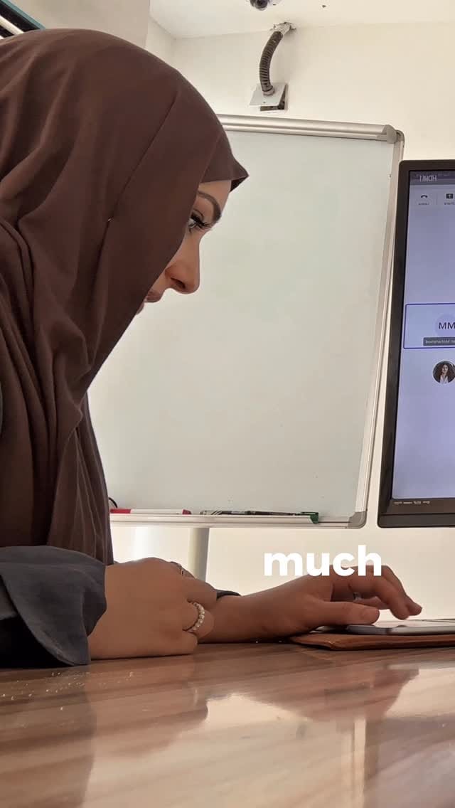 Post 6 by HĀNM® Exclusive hijab designs on Instagram (video)