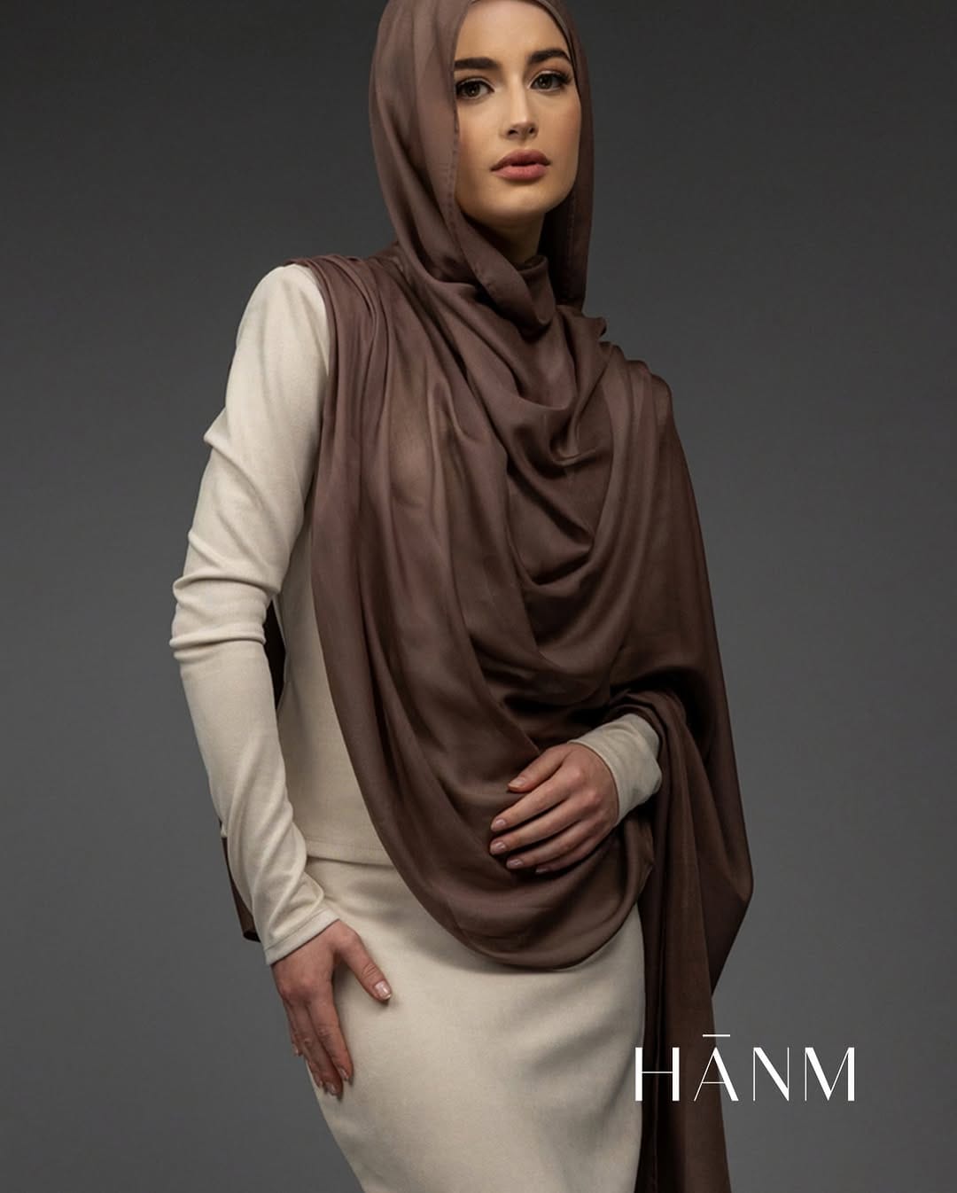Post 3 by HĀNM® Exclusive hijab designs on Instagram (image)