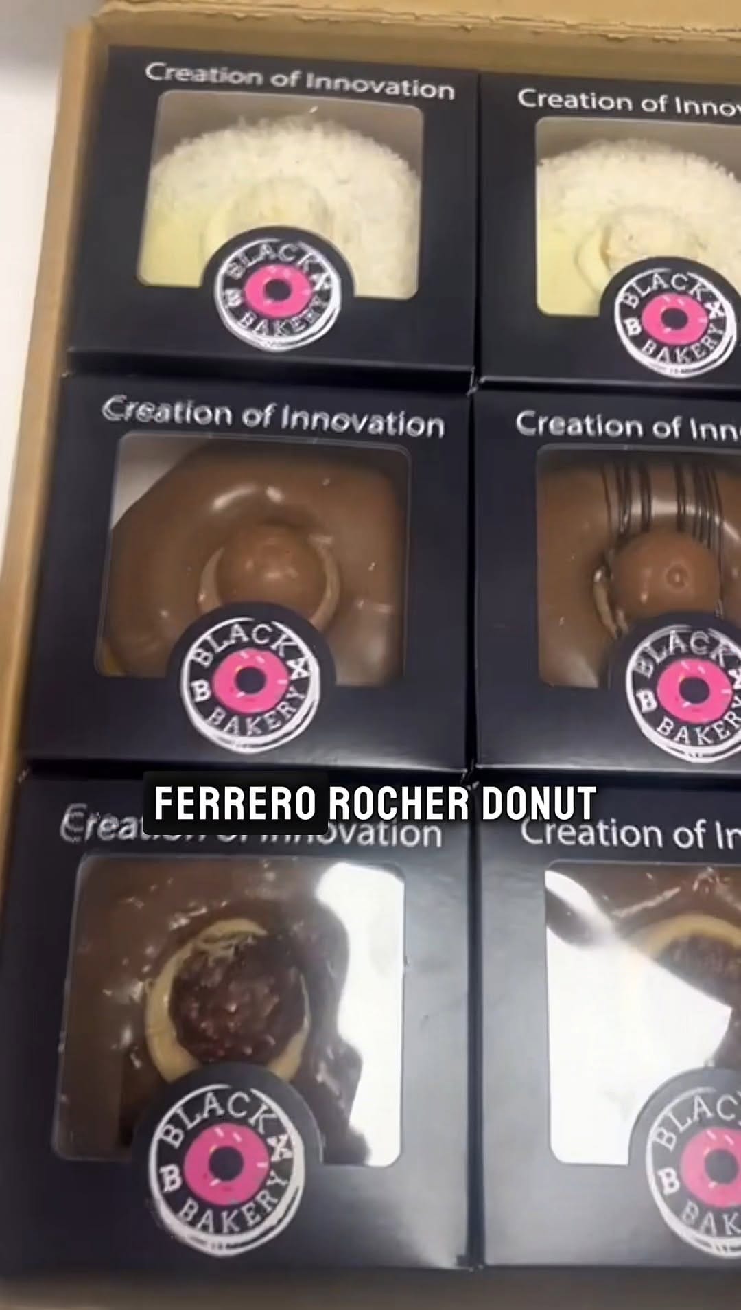Post 3 by Black Box Donuts on Instagram (video)