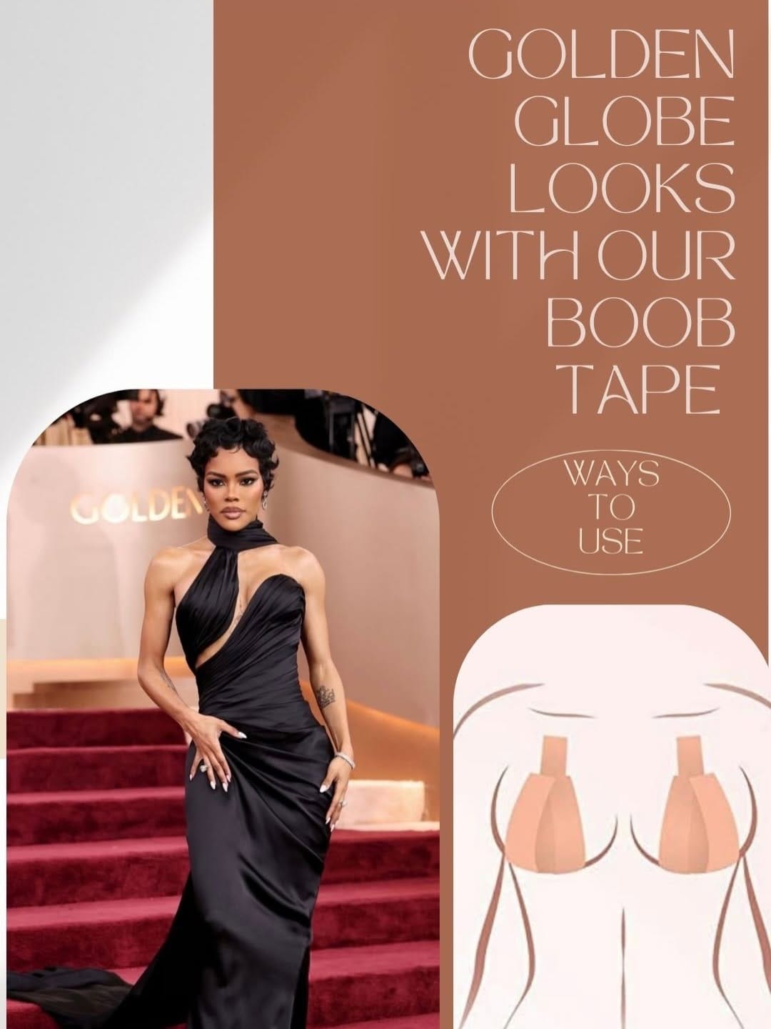 Post 2 by Women’s Body Tape and Underwear Solution Brand on Instagram (carousel)