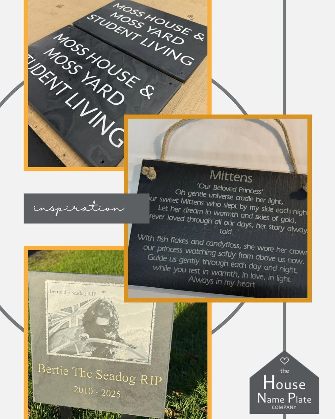 Post 1 by House Nameplate on Instagram (image)